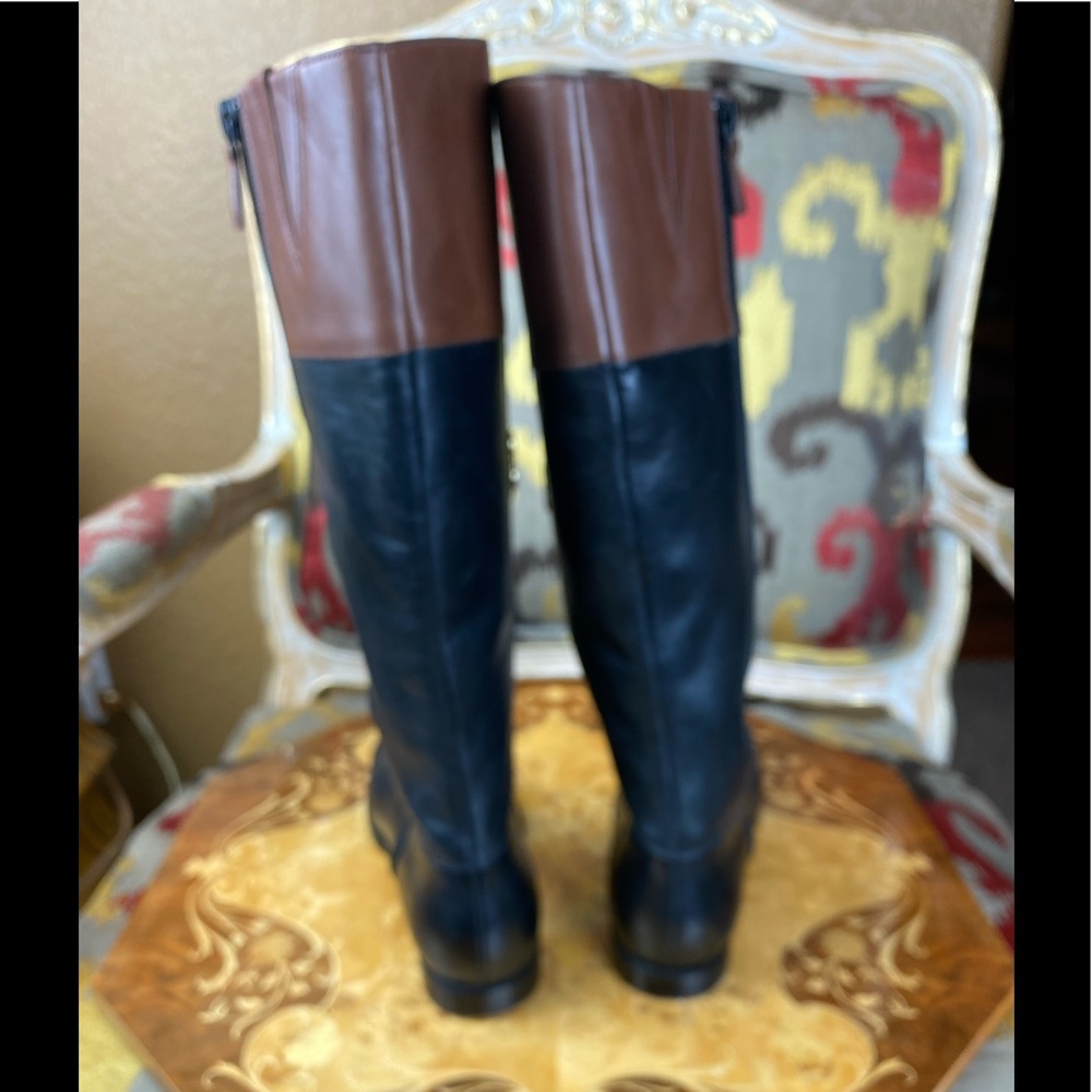 Cole Haan Beautiful Leather Rigby Riding Boots - Picture 7 of 16